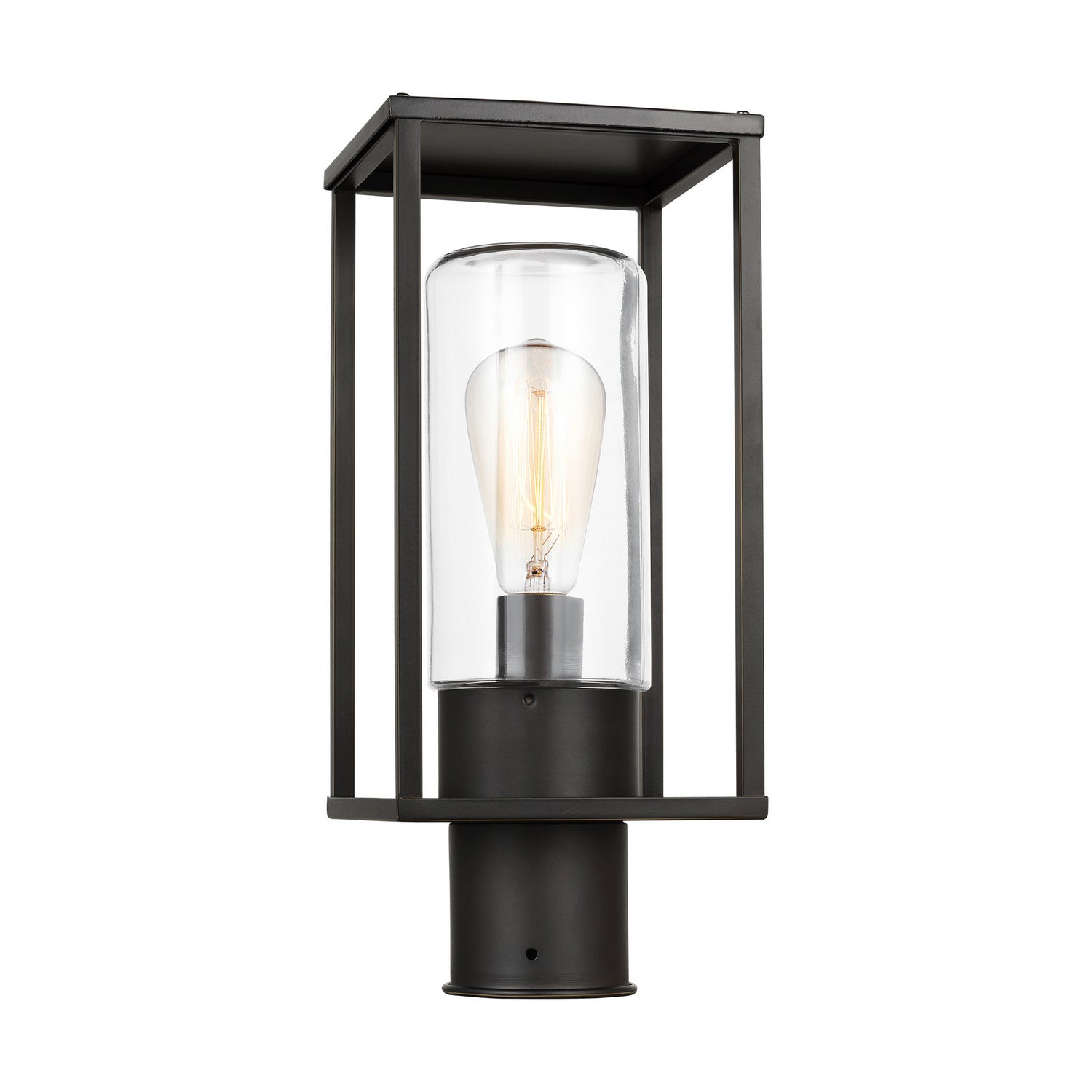 Visual Comfort Studio Canada - 8231101-71 - One Light Outdoor Post Lantern - Vado - Antique Bronze