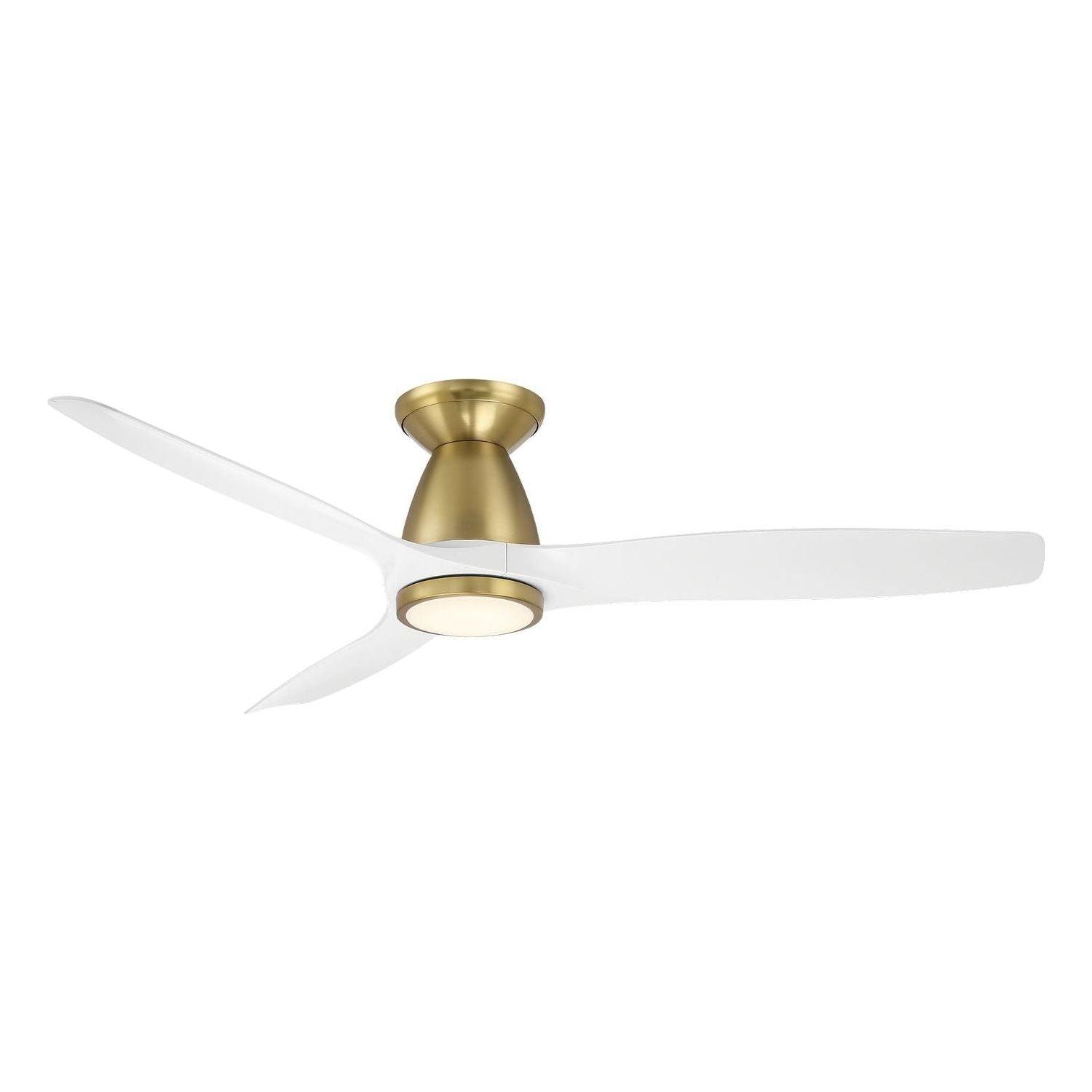 Modern Forms - Skylark Flush Ceiling Fan - FH-W2202-54L-SB/MW - Canada Light Shop