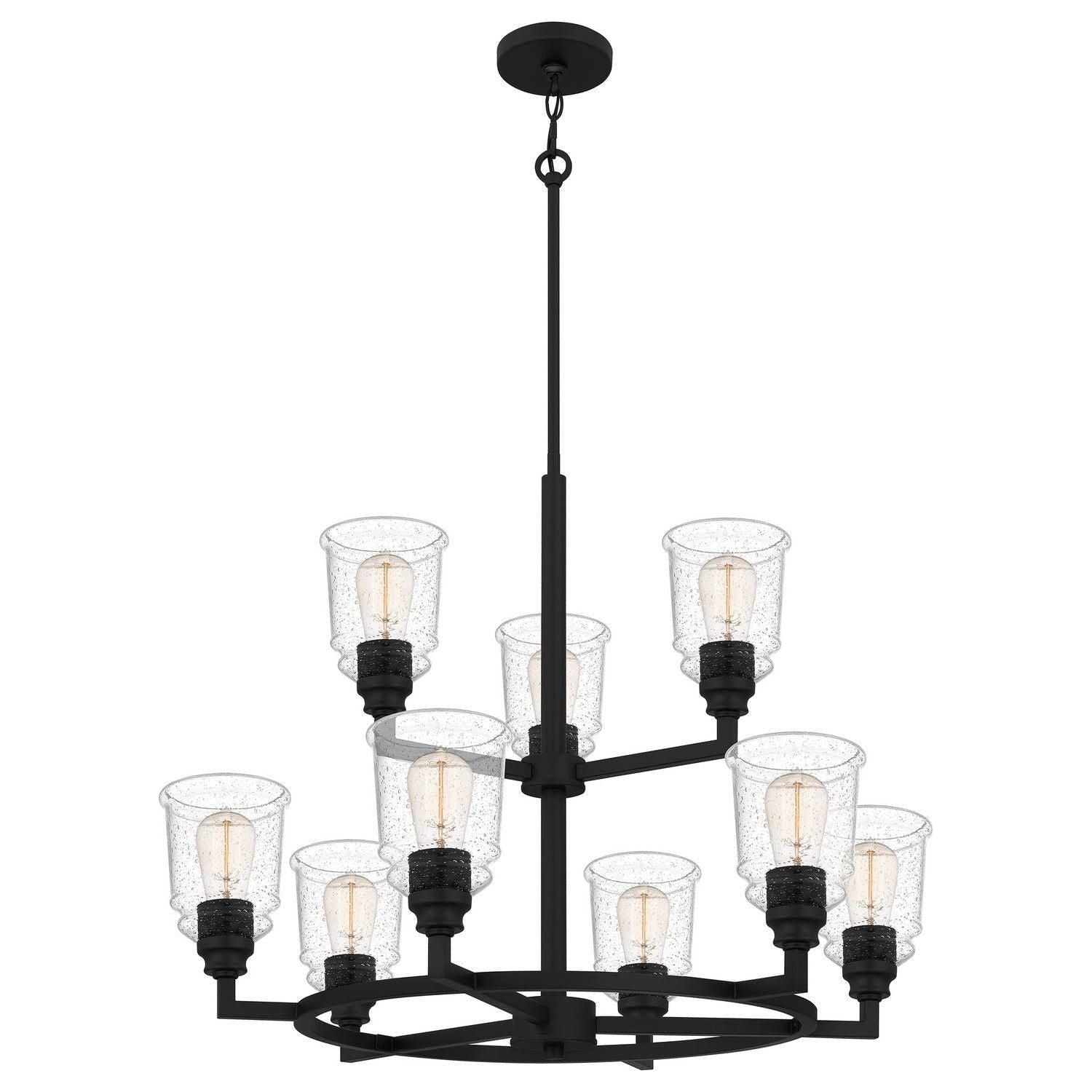 Quoizel - McIntire Chandelier - MCI5030MBK - Canada Light Shop