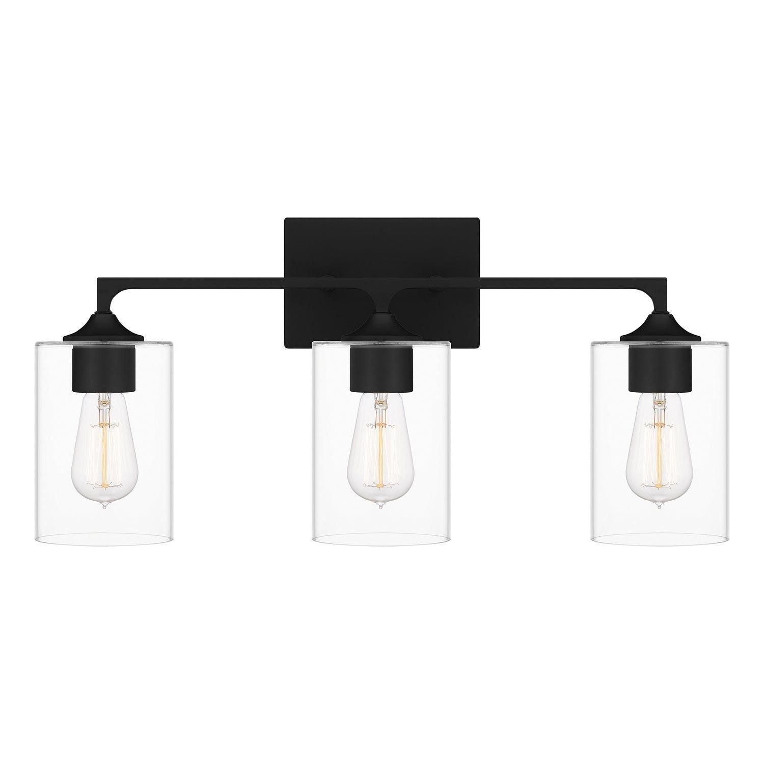 Quoizel - Prescott Vanity Light - PRC8624MBK - Canada Light Shop