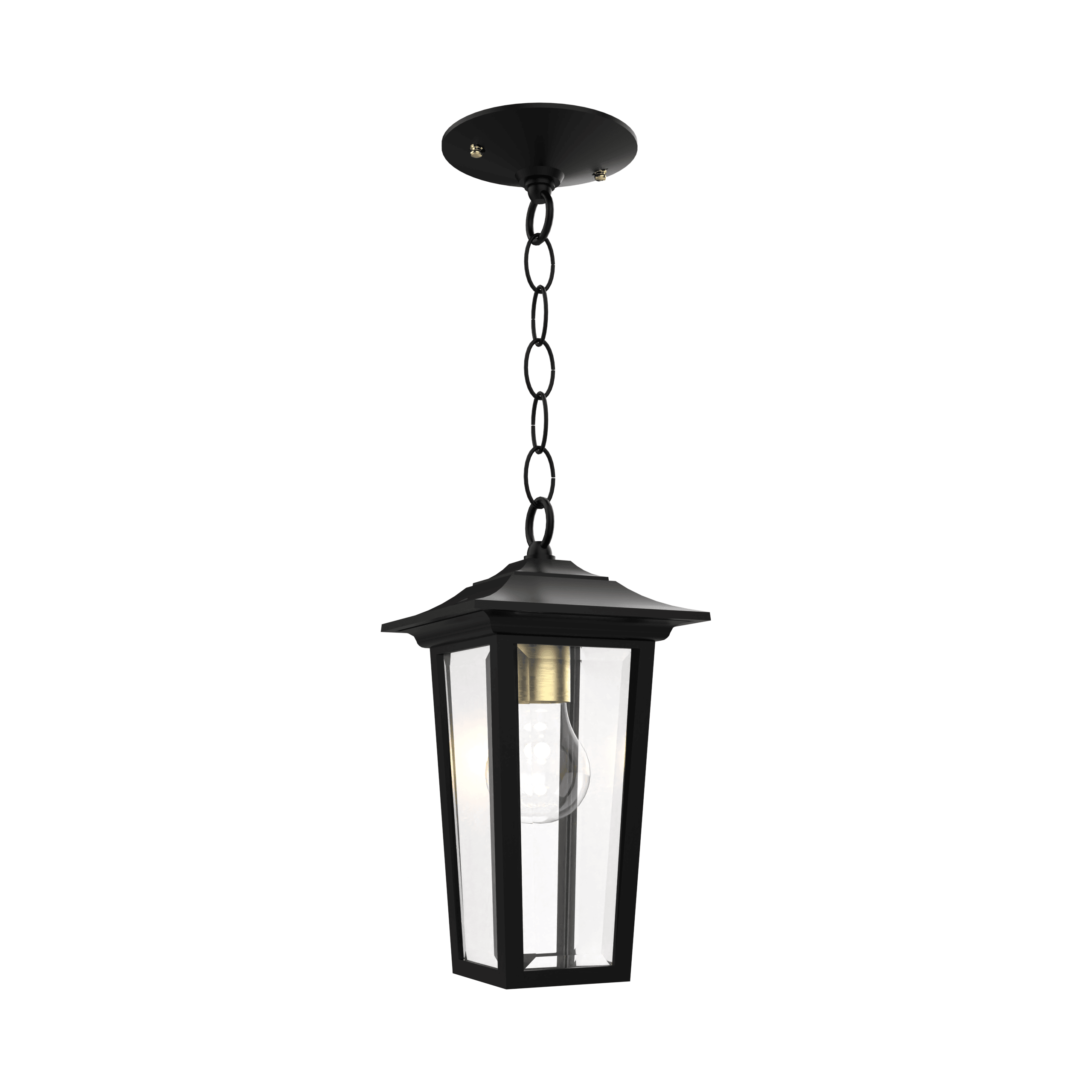 SNOC - Orleans Small Ceiling Mount with Chain - Open Bottom - 12850-CB01 - Canada Light Shop