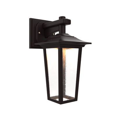SNOC - Orleans Small Wall Mount - Down Open Bottom - 12867-CH09-LD7C - Canada Light Shop