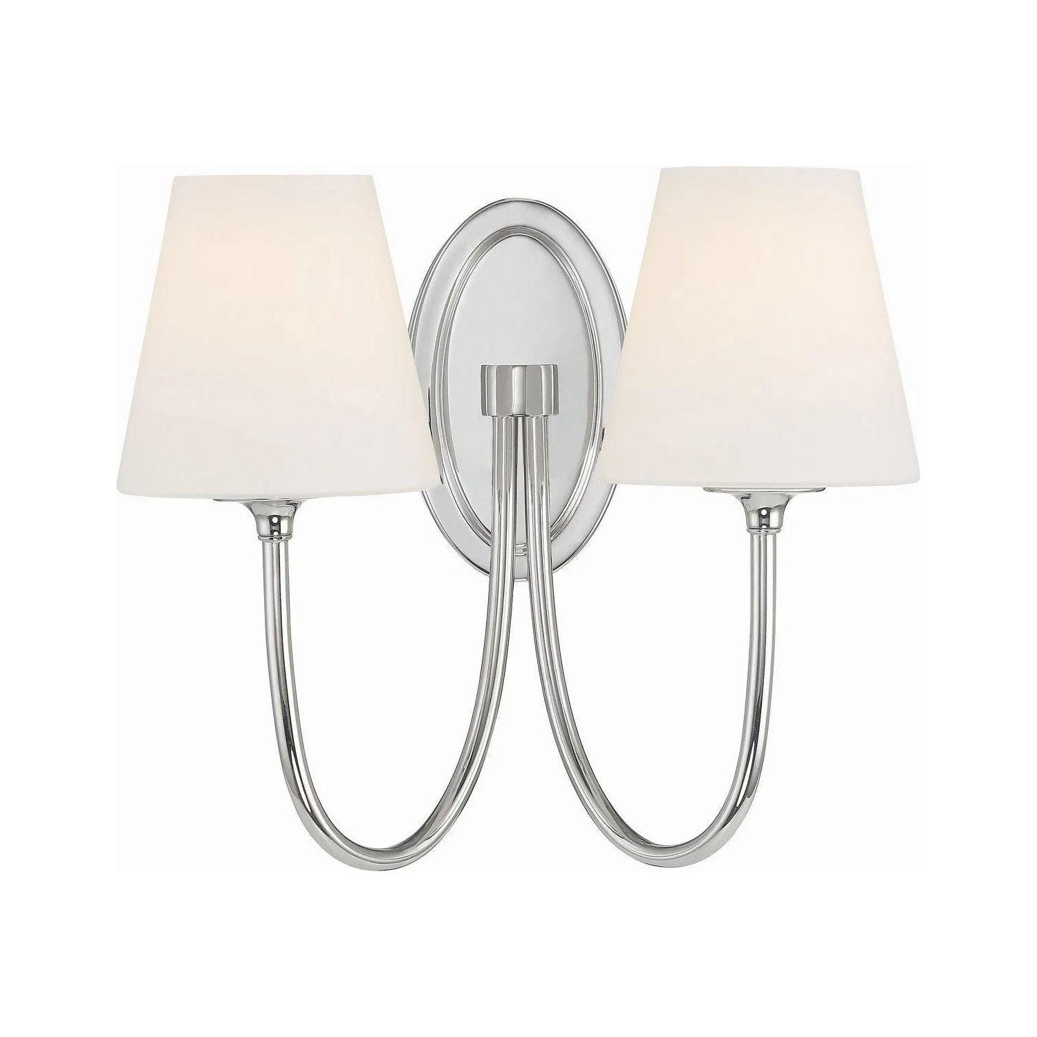 Crystorama - Juno Wall Mount - JUN-10322-PN - Canada Light Shop