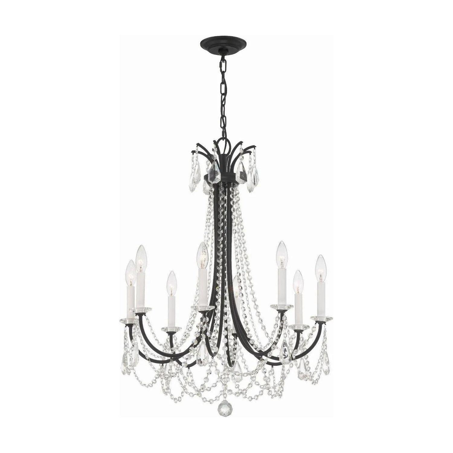 Crystorama - Karrington Chandelier - KAR-90908-MK-CL-MWP - Canada Light Shop