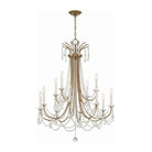Crystorama - Karrington Chandelier - KAR-90912-AG-CL-MWP - Canada Light Shop