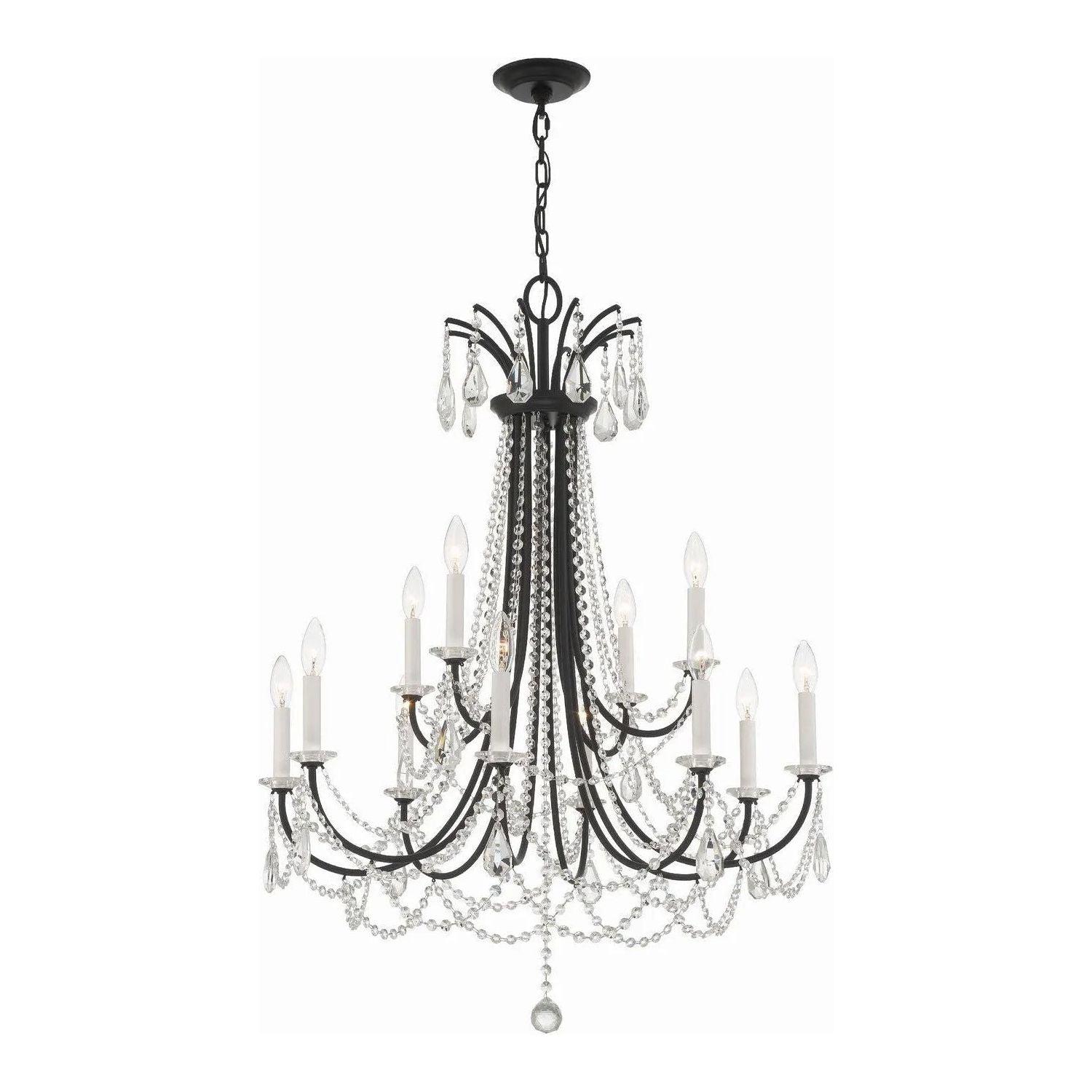 Crystorama - Karrington Chandelier - KAR-90912-MK-CL-MWP - Canada Light Shop