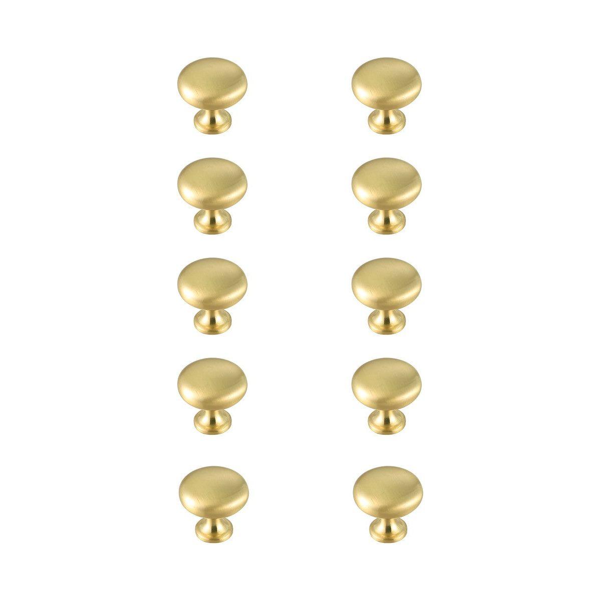 Elegant Lighting - Cadon Knob Multipack (Set of 10) - KB2002-GD-10PK - Canada Light Shop