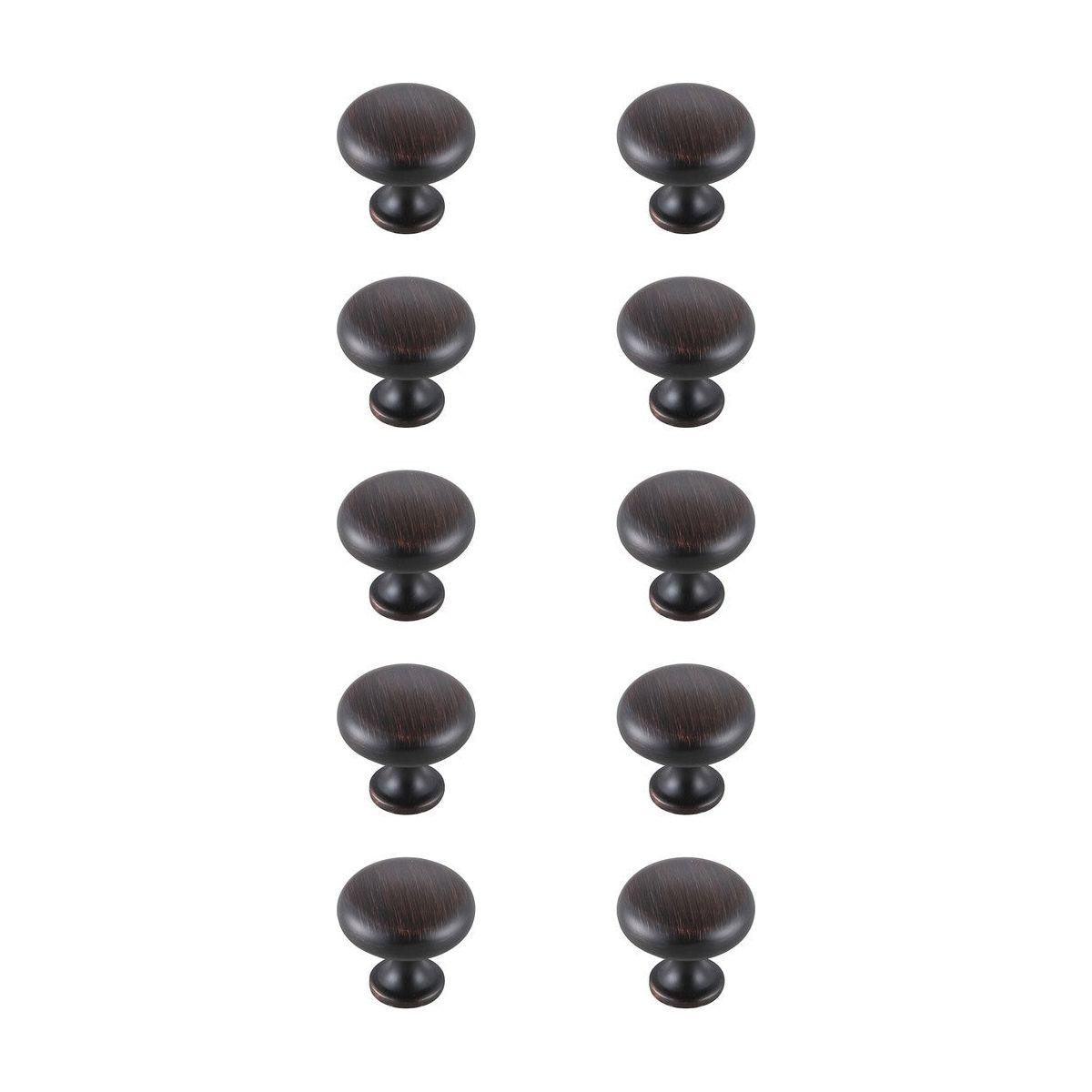 Elegant Lighting - Cadon Knob Multipack (Set of 10) - KB2002-ORB-10PK - Canada Light Shop