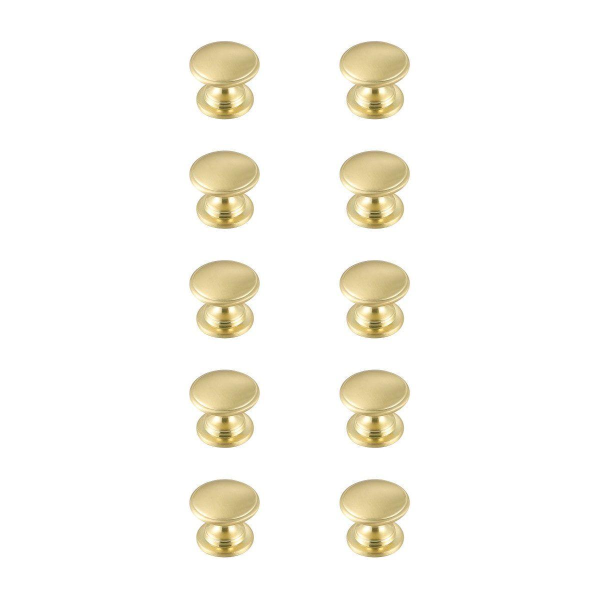 Elegant Lighting - Kaid Knob Multipack (Set of 10) - KB2004-GD-10PK - Canada Light Shop