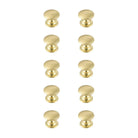 Elegant Lighting - Kaid Knob Multipack (Set of 10) - KB2004-GD-10PK - Canada Light Shop