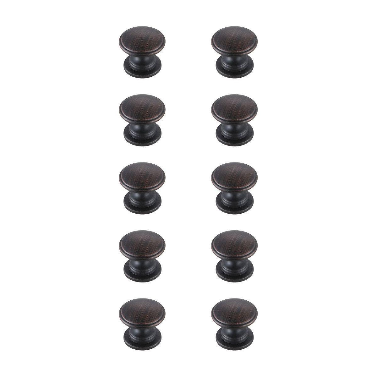 Elegant Lighting - Kaid Knob Multipack (Set of 10) - KB2004-ORB-10PK - Canada Light Shop