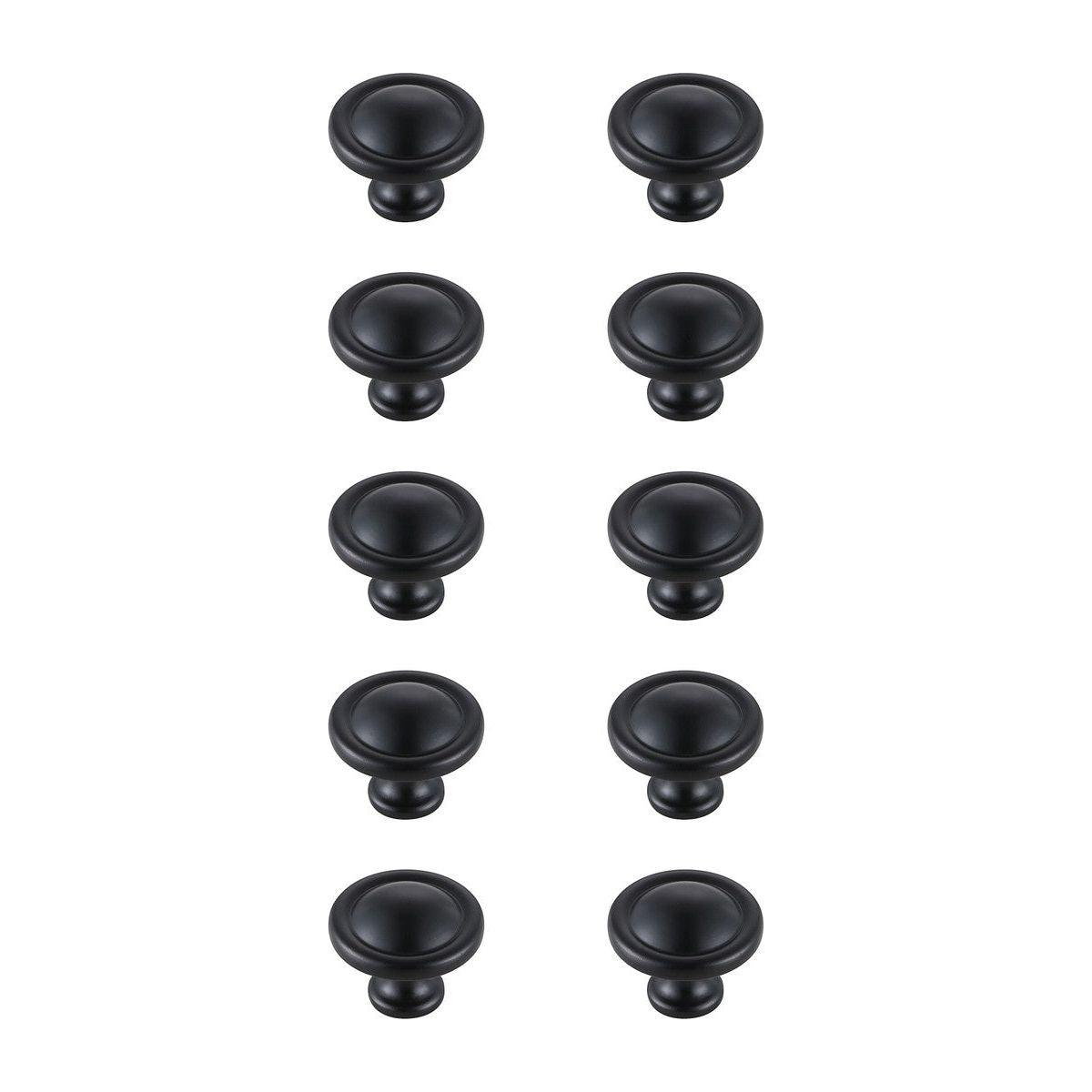 Elegant Lighting - Garlande Knob Multipack (Set of 10) - KB2007-MB-10PK - Canada Light Shop