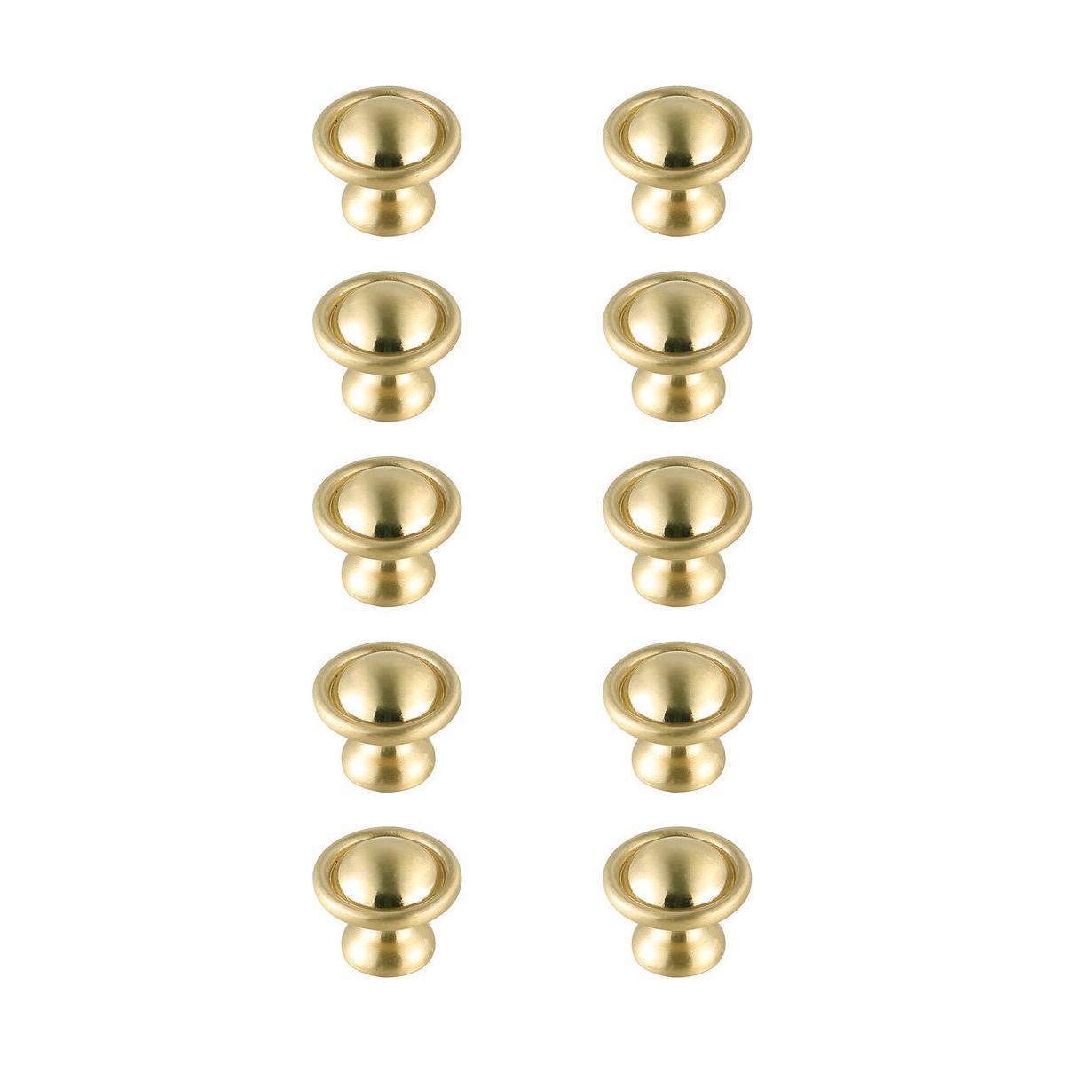 Elegant Lighting - Kadea Knob Multipack (Set of 10) - KB2008-GD-10PK - Canada Light Shop