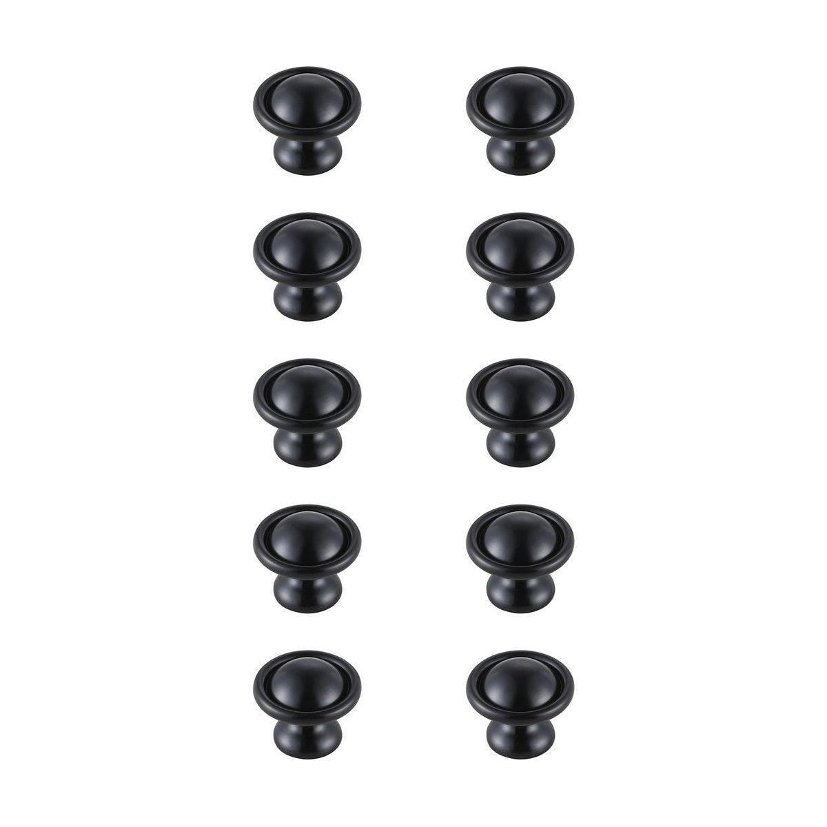 Elegant Lighting - Kadea Knob Multipack (Set of 10) - KB2008-MB-10PK - Canada Light Shop