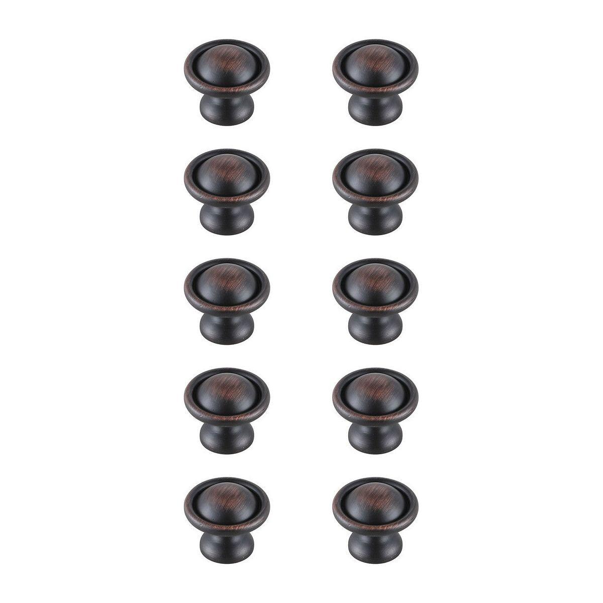 Elegant Lighting - Kadea Knob Multipack (Set of 10) - KB2008-ORB-10PK - Canada Light Shop