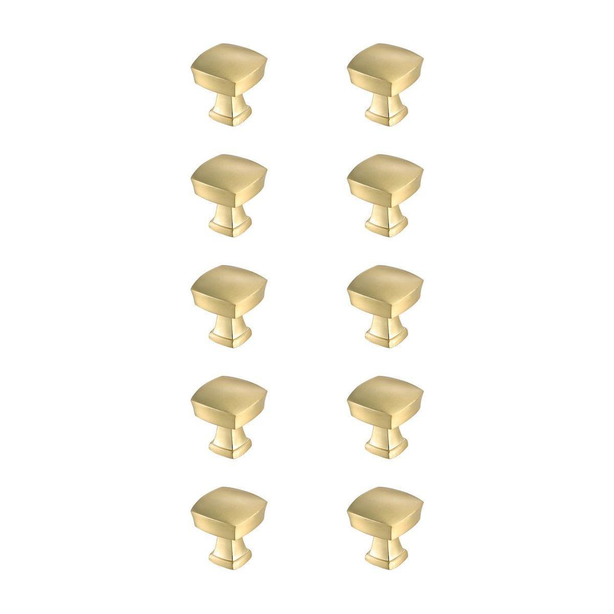 Elegant Lighting - Irvin Knob Multipack (Set of 10) - KB2022-GD-10PK - Canada Light Shop