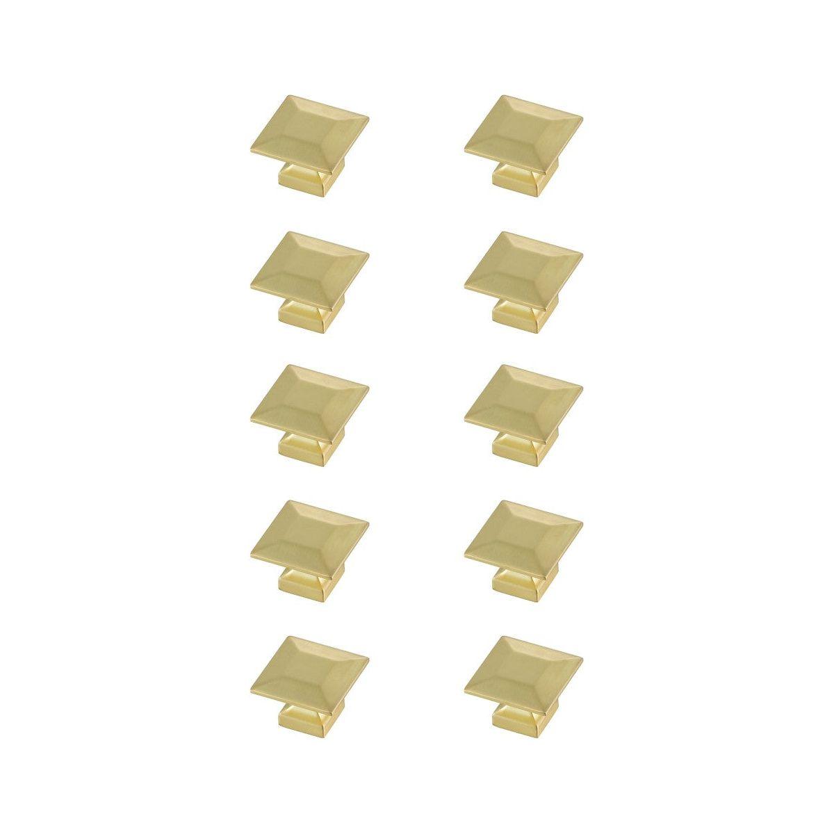 Elegant Lighting - Cecil Knob Multipack (Set of 10) - KB2025-GD-10PK - Canada Light Shop