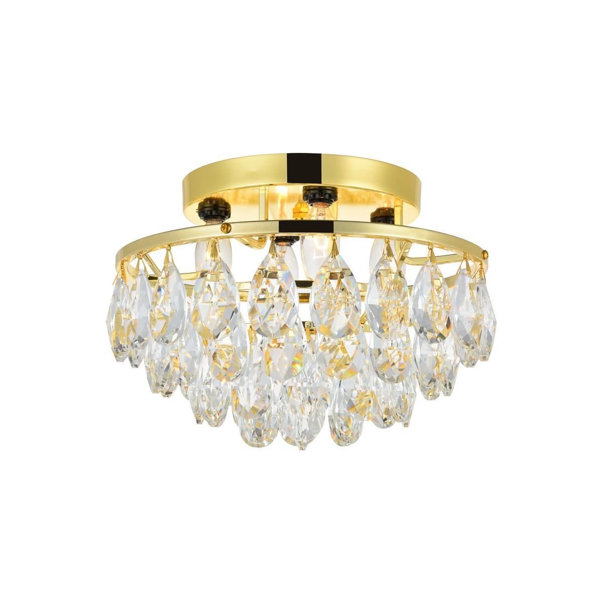 Elegant Lighting - Clara Flush Mount - LD9805F14G(872) - Canada Light Shop