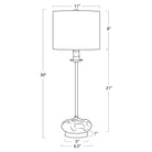 Regina Andrew - Domonique Stem Buffet Lamp - 13-1673 - Canada Light Shop