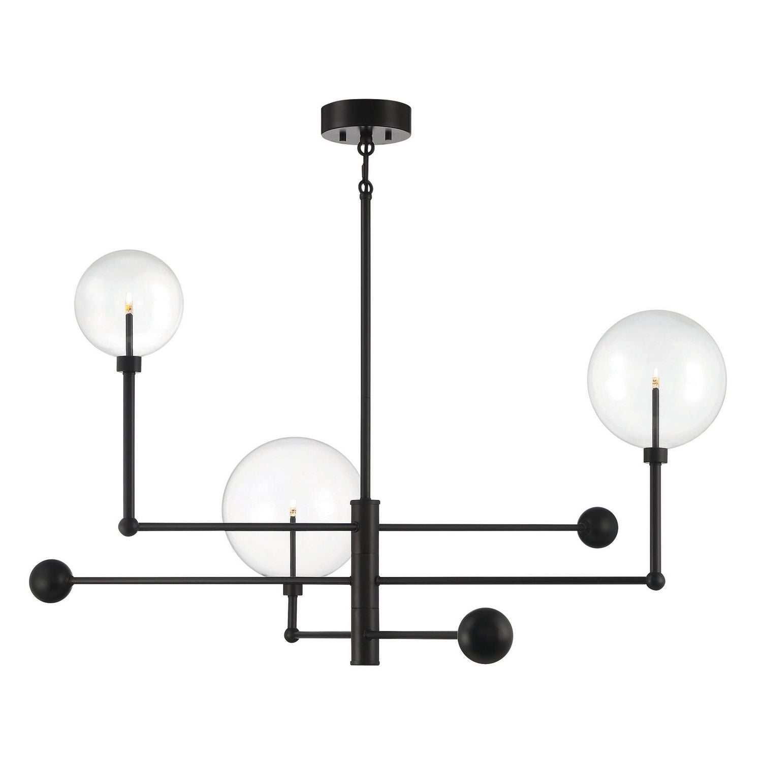 Meridian M100100ORB LED Chandelier in English Bronze