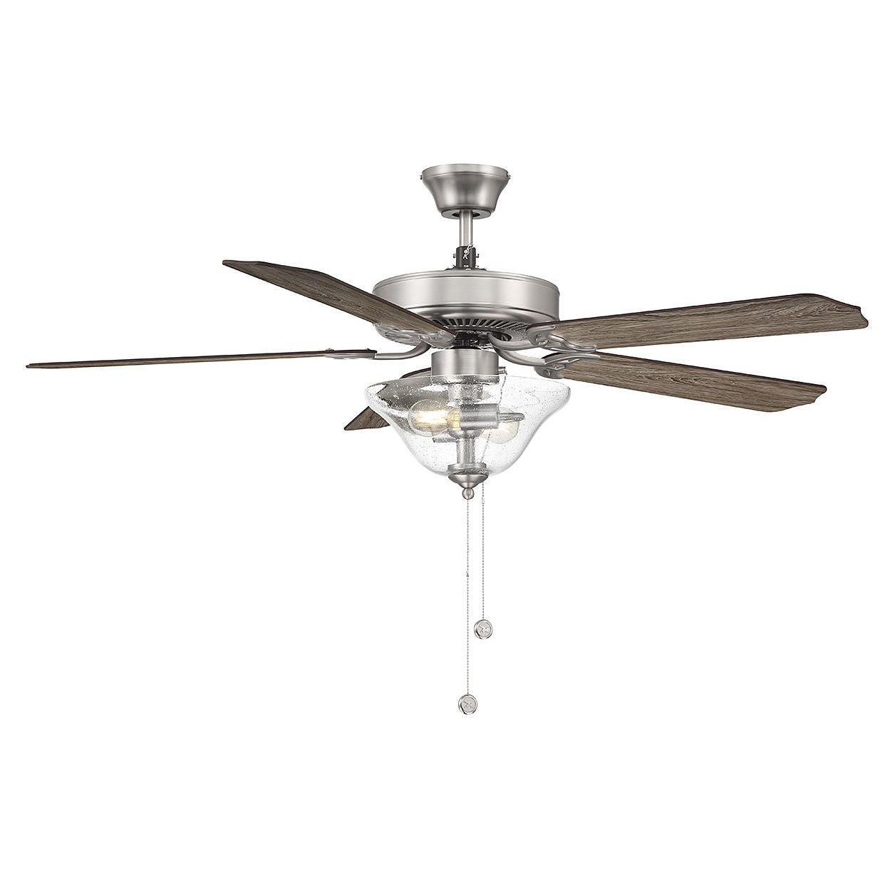 Meridian M2019BNRV 52" Ceiling Fan in Brushed Nickel
