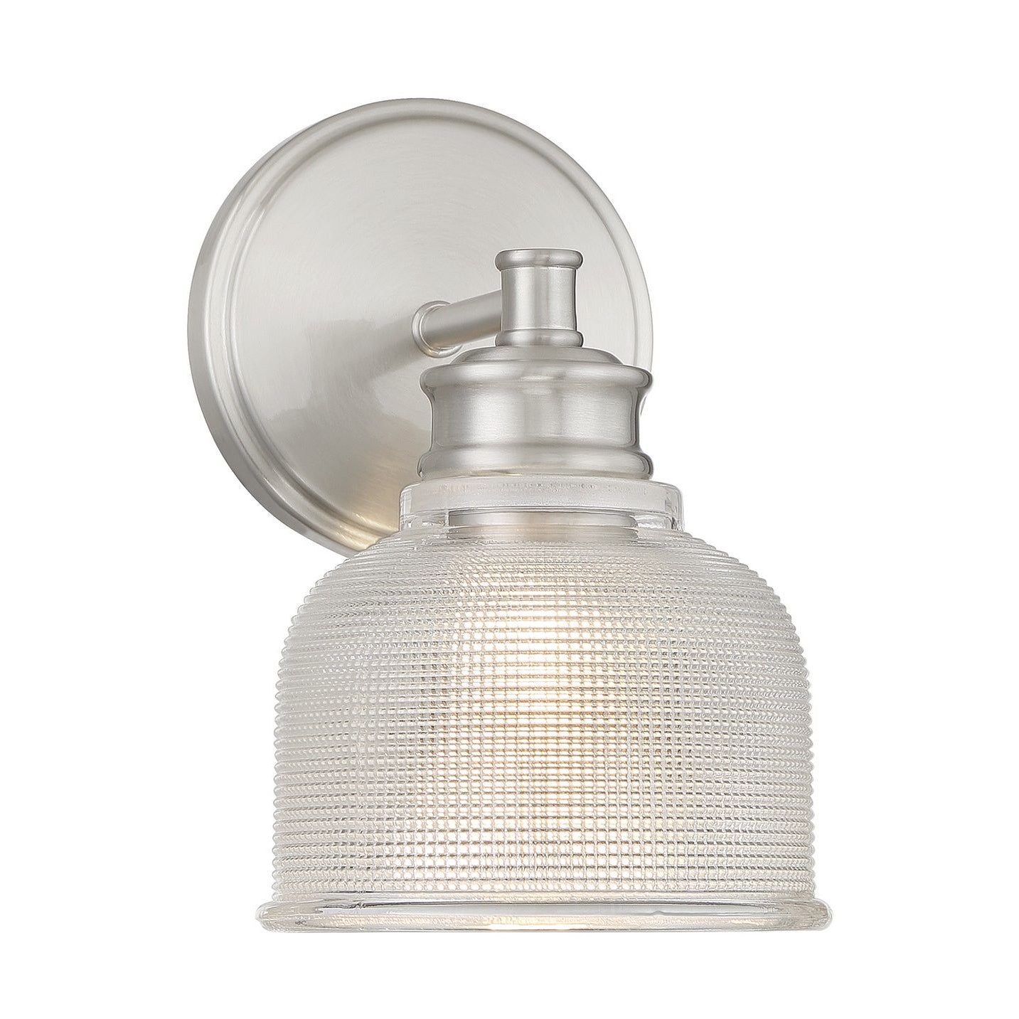 Meridian M90093BN One Light Wall Sconce in Brushed Nickel