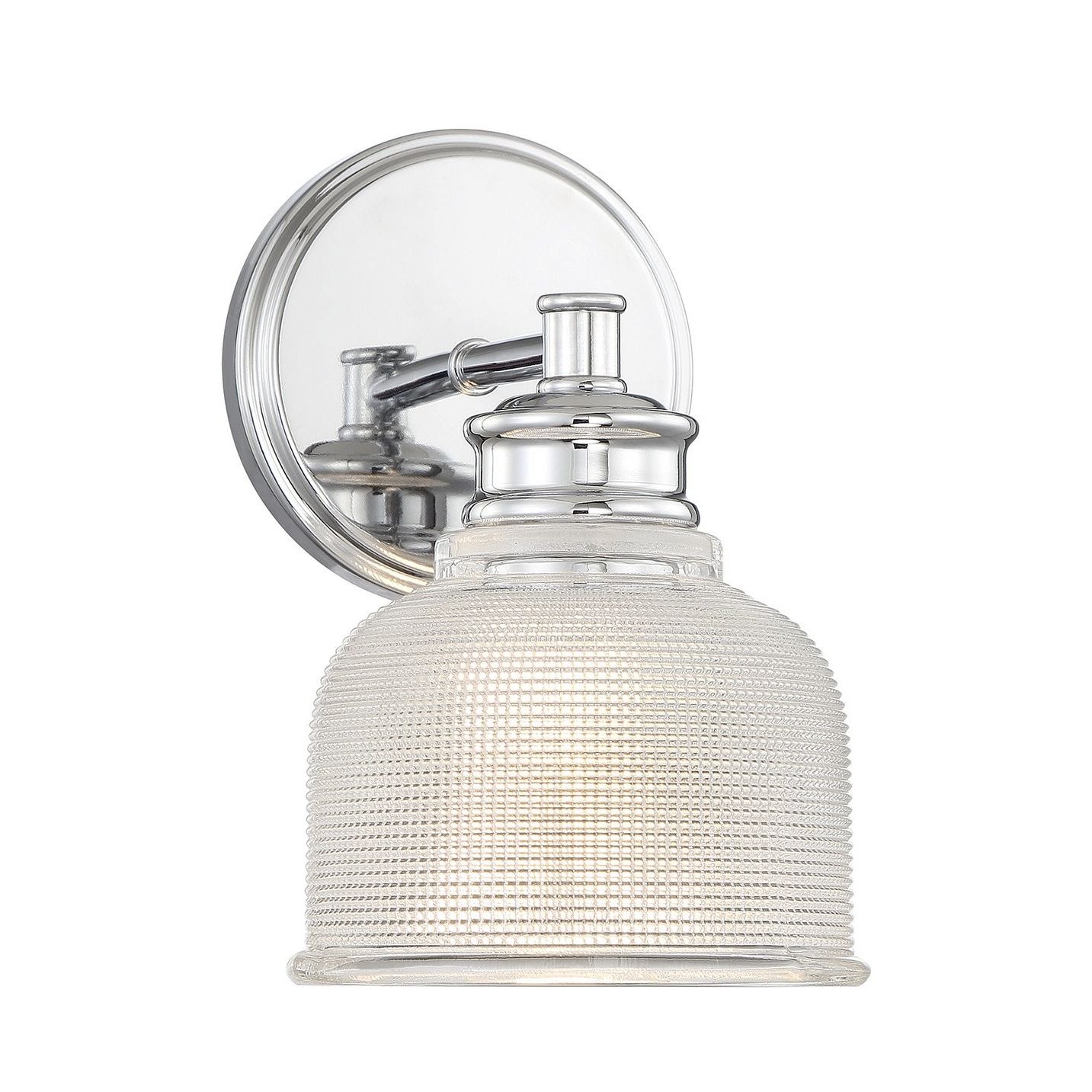 Meridian M90093CH One Light Wall Sconce in Chrome