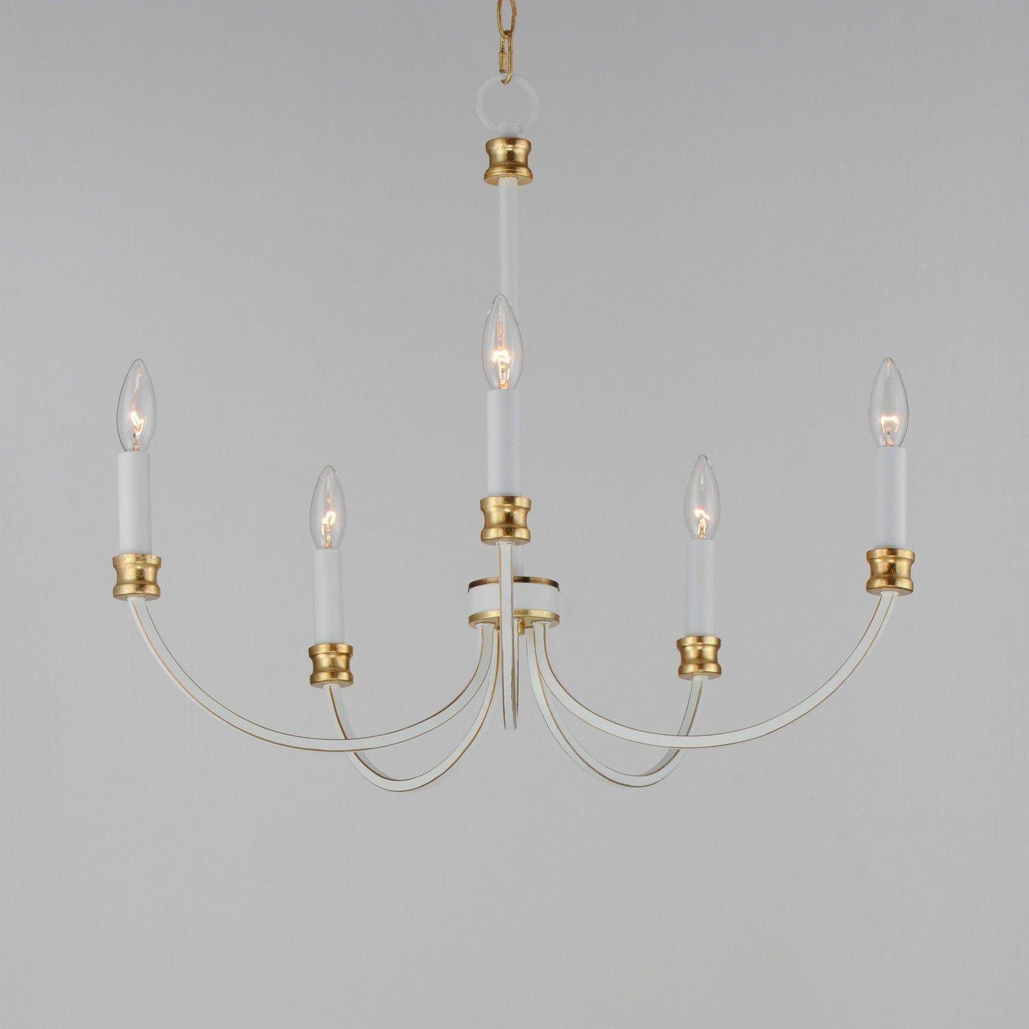 Maxim Lighting - Charlton Chandelier - 11378WWTGL - Canada Light Shop