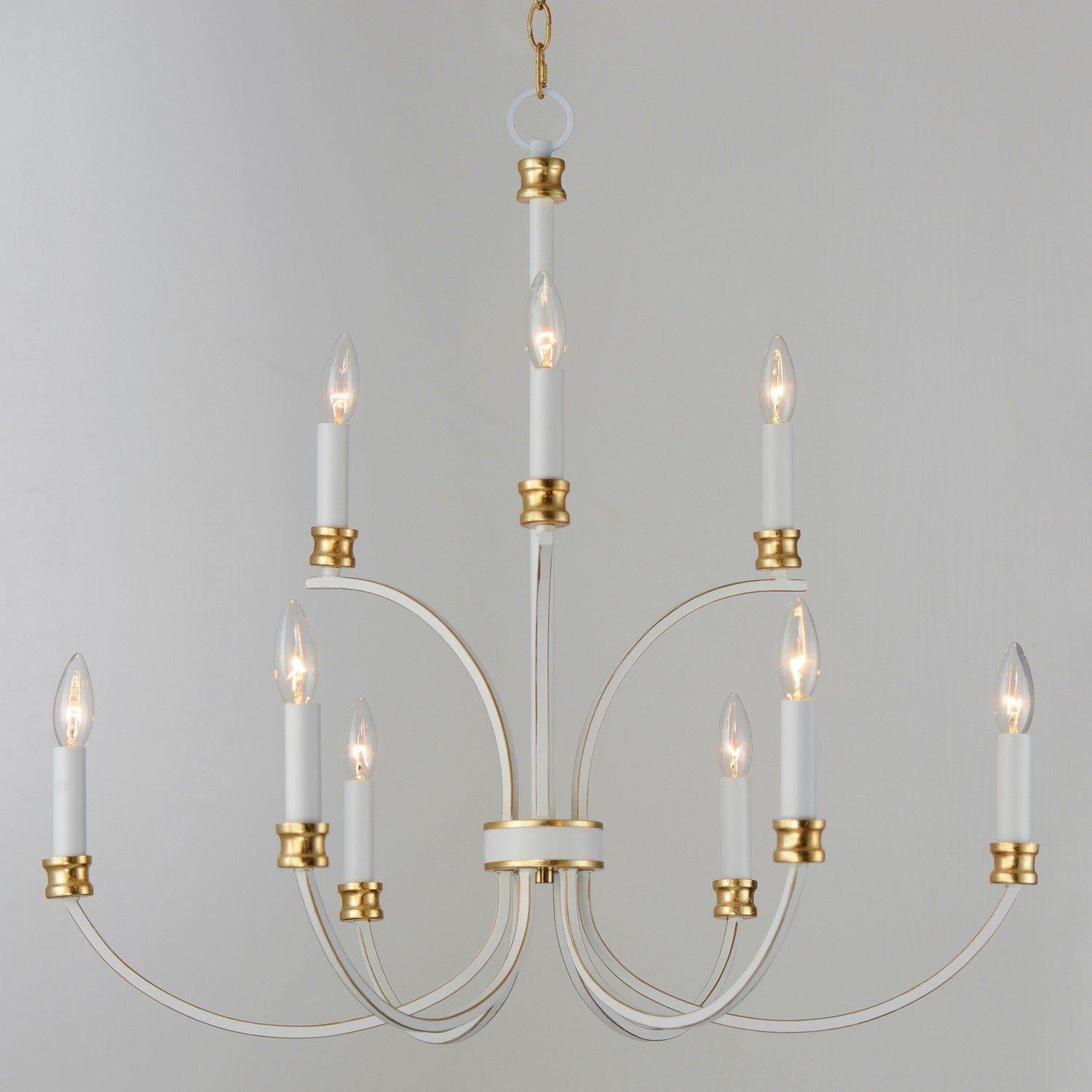 Maxim Lighting - Charlton Chandelier - 11378WWTGL - Canada Light Shop