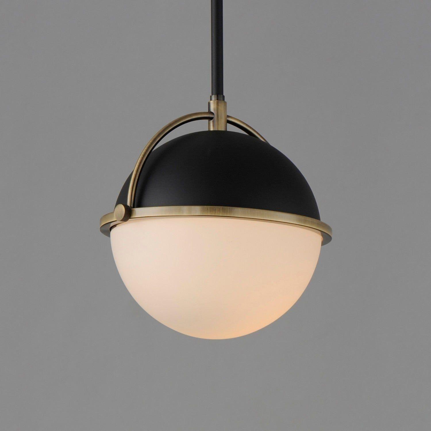 Maxim Lighting - Duke Pendant - 12411SWBKWBR - Canada Light Shop
