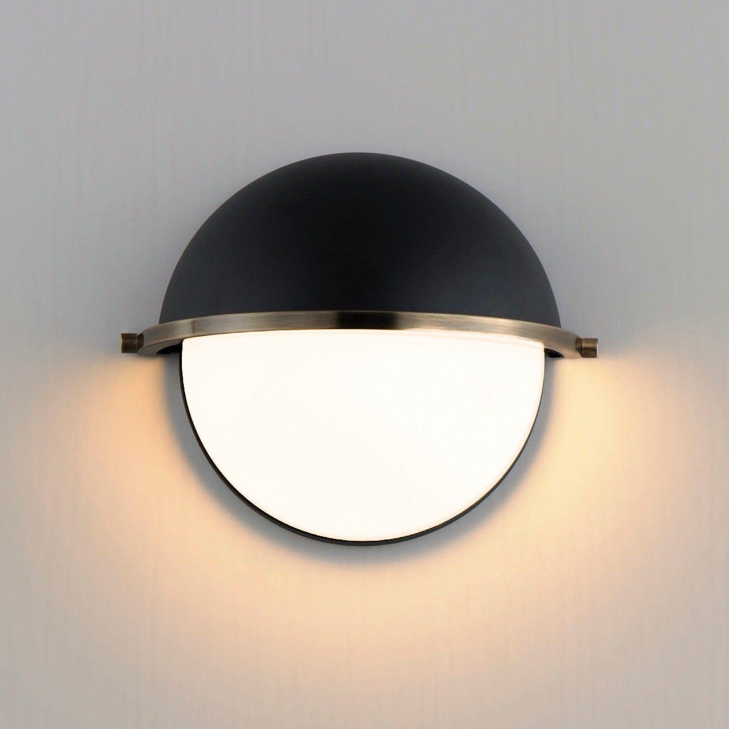Maxim Lighting - Duke Wall Sconce - 12418SWBKWBR - Canada Light Shop