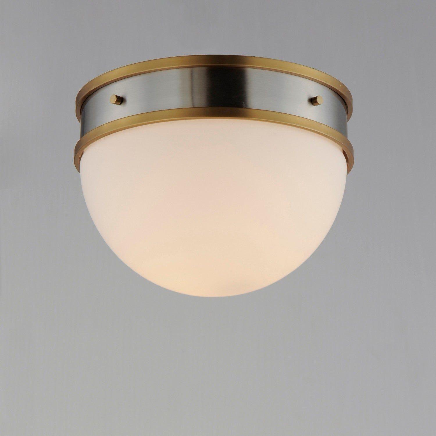 Maxim Lighting - Duke Flush Mount - 12419SWBKWBR - Canada Light Shop