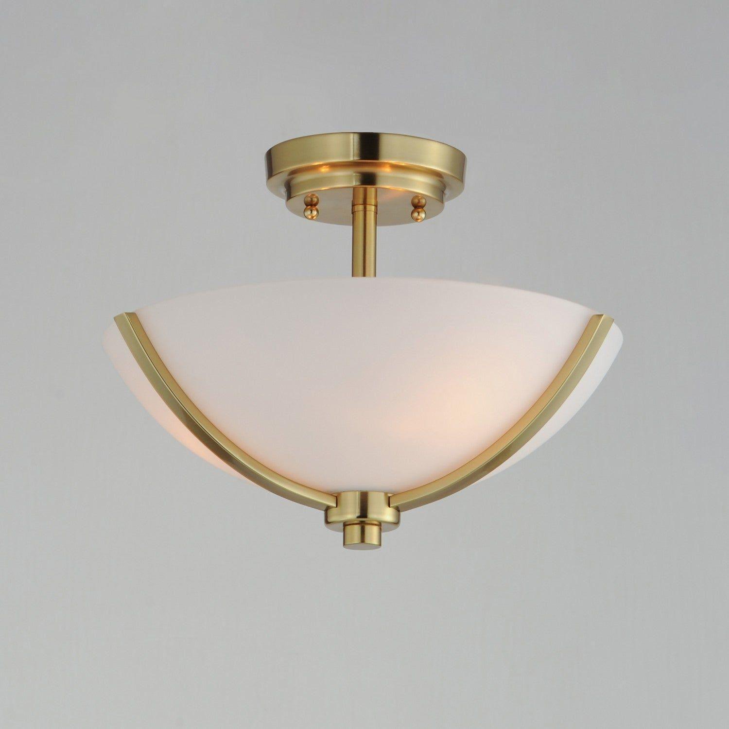 Maxim Lighting - Deven Semi Flush Mount - 20031SWOI - Canada Light Shop