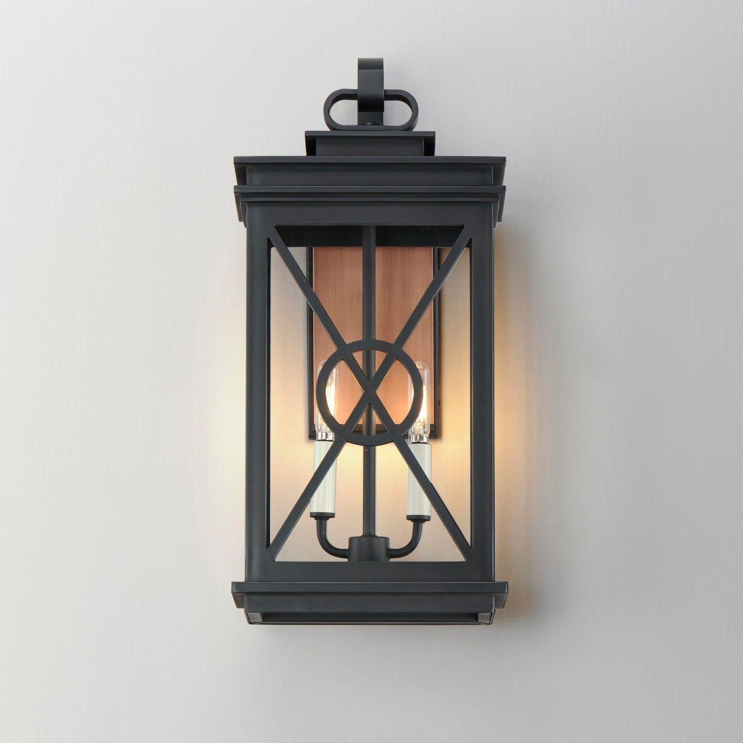 Maxim Lighting - Yorktown VX Outdoor Wall Sconce - 40802CLACPBK - Canada Light Shop