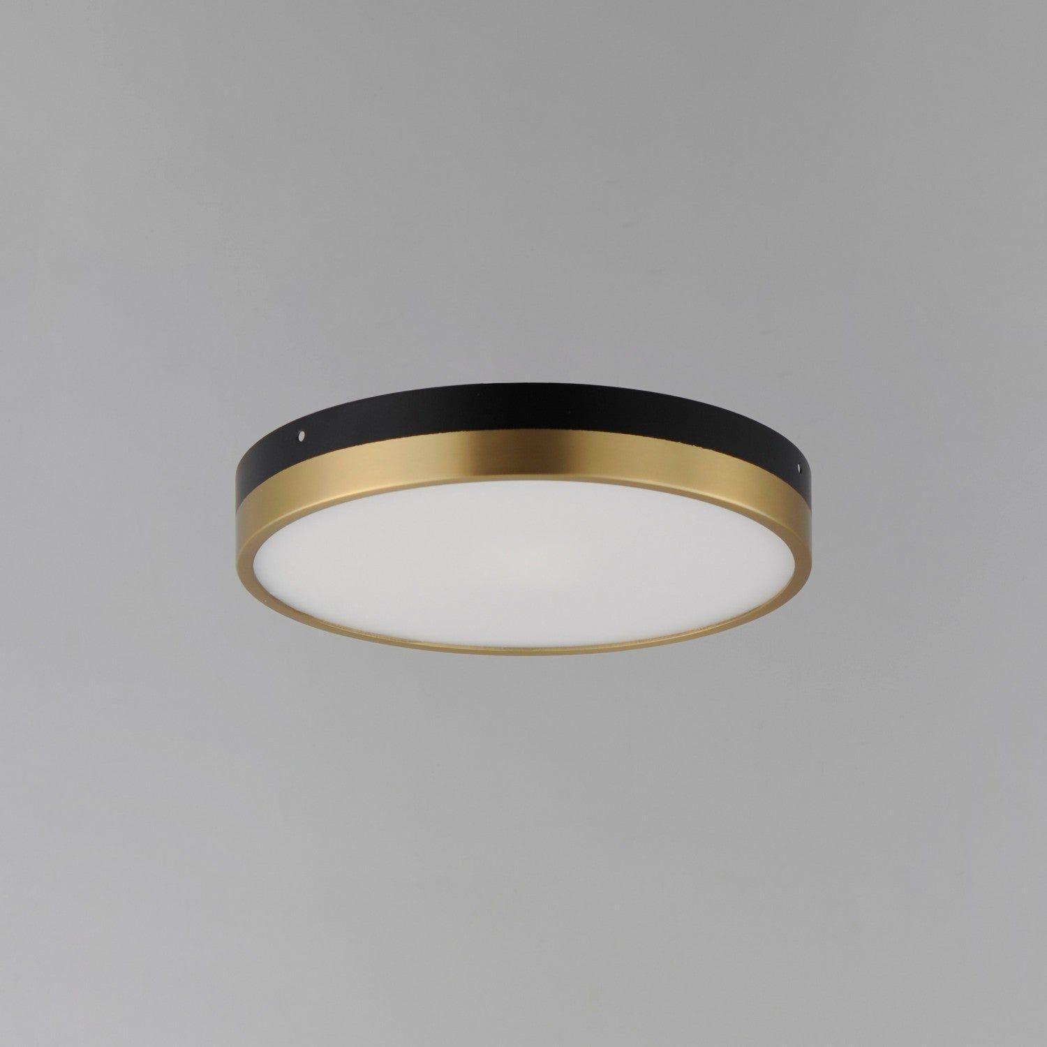 Maxim Lighting - Dapper LED Flush Mount - 59702WTBKAB - Canada Light Shop