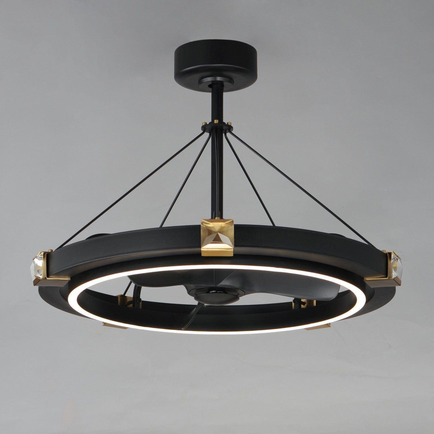 Maxim Lighting - Jewel LED Fandelight - 61019BCBKGLD - Canada Light Shop