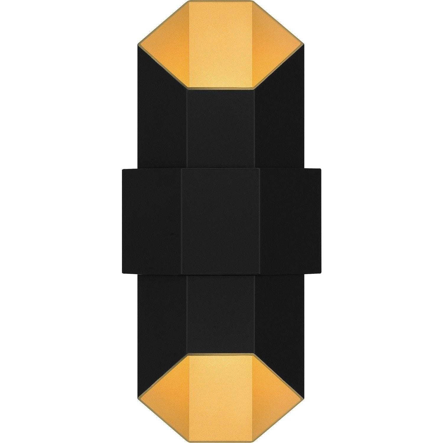 Quoizel - Chasm LED Outdoor Wall Mount - CHS8307MBKG - Canada Light Shop