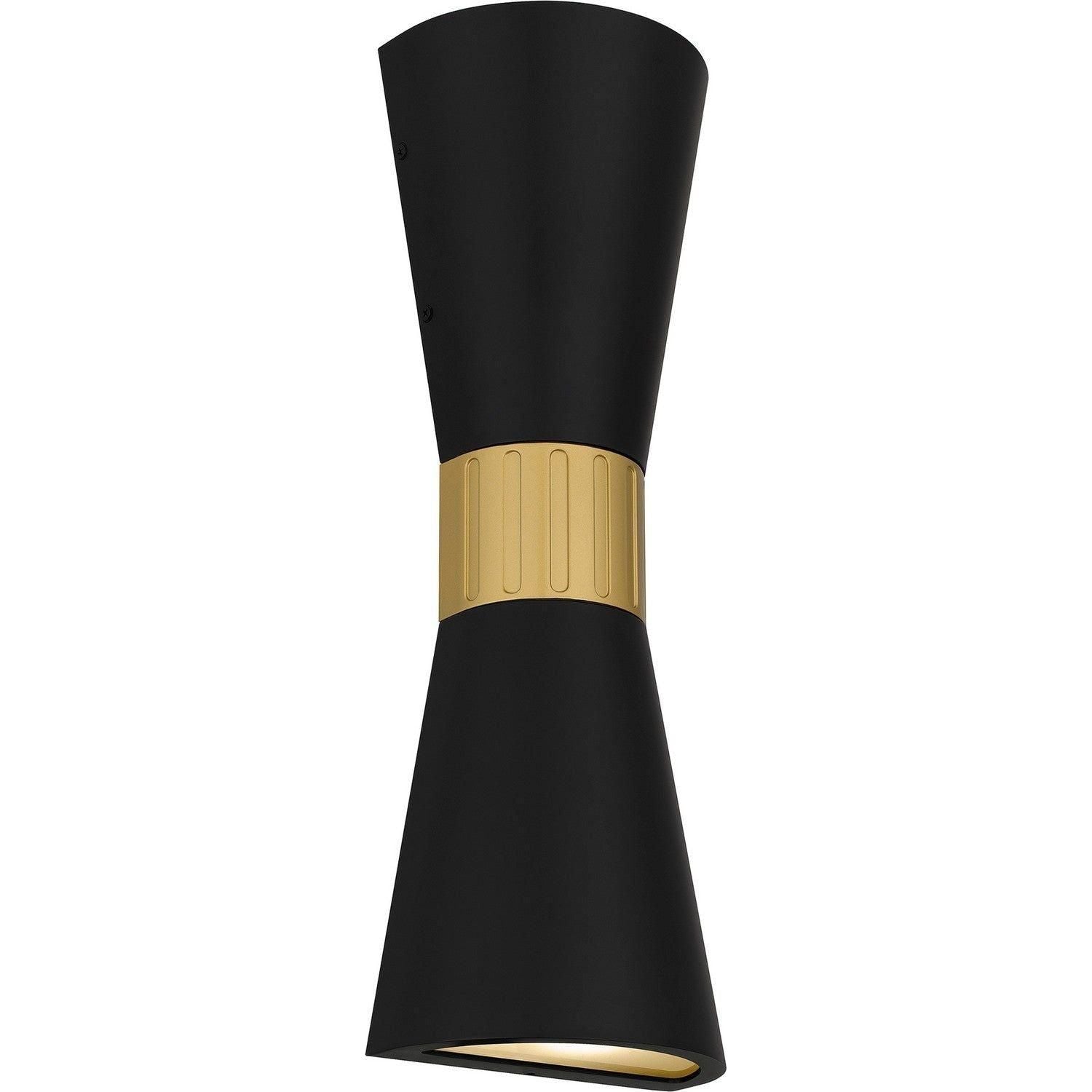 Quoizel - Dexter LED Outdoor Wall Mount - DEX8407MBK - Canada Light Shop