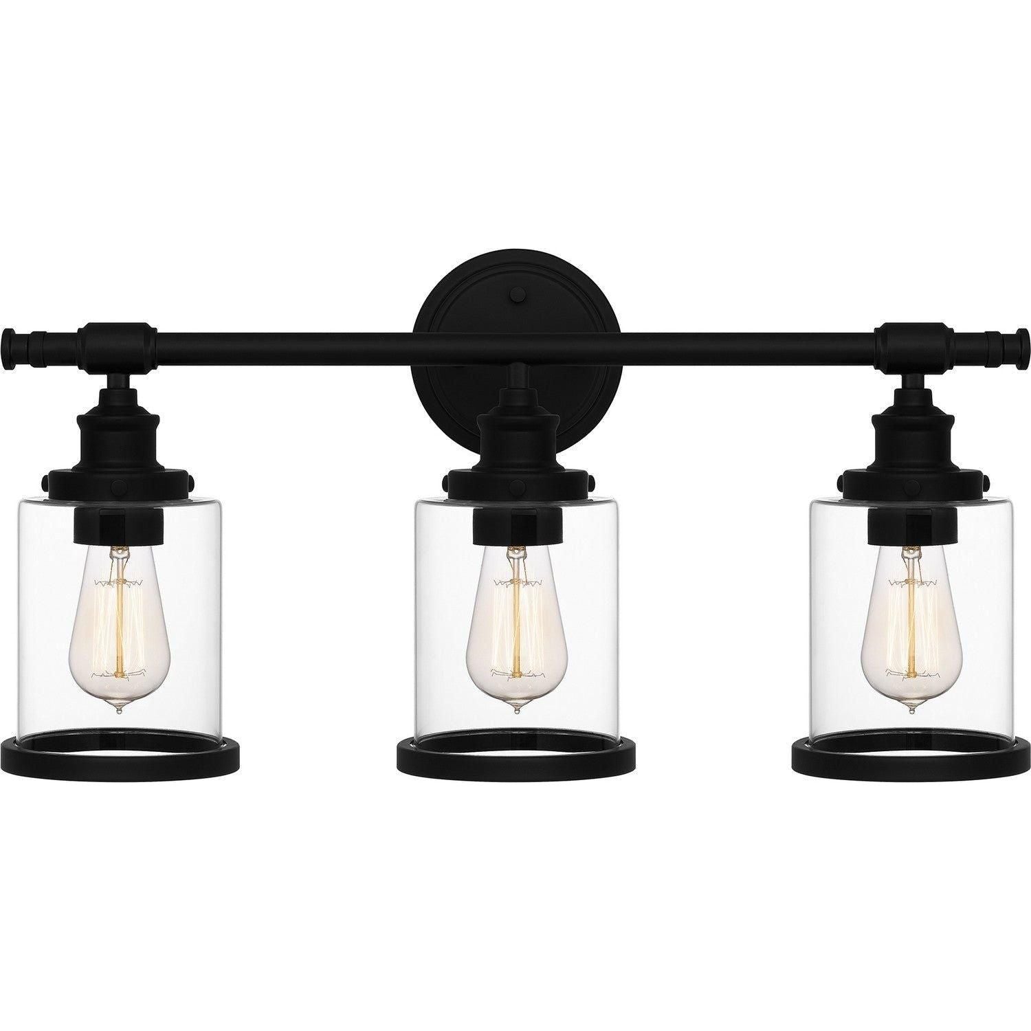Quoizel - Dixie Vanity Light - DIX8623MBK - Canada Light Shop