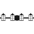 Quoizel - Hazlett Vanity Light - HZT8631MBK - Canada Light Shop