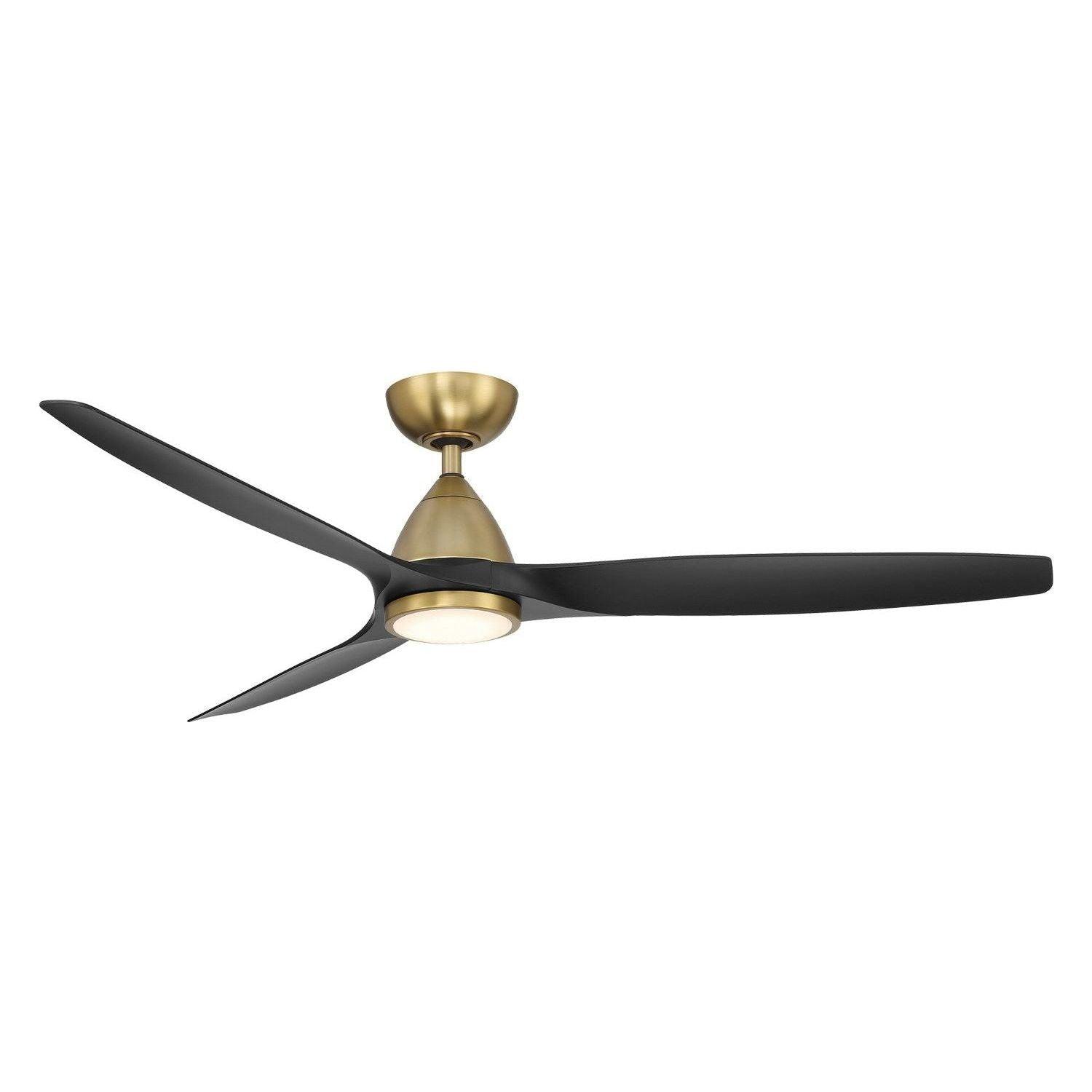 Modern Forms - Skylark Outdoor Ceiling Fan - FR-W2202-62L-SB/MB - Canada Light Shop