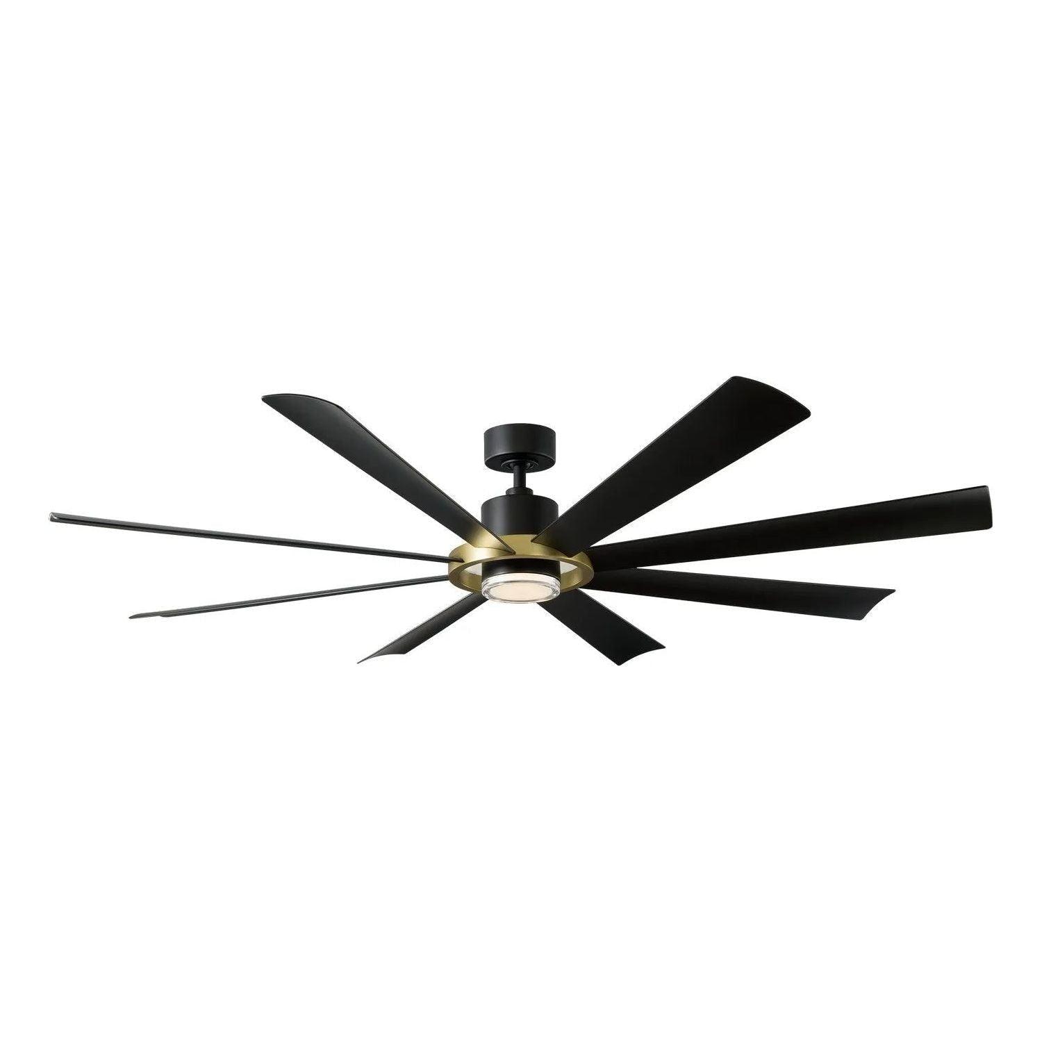 Modern Forms - Aura 72" Ceiling Fan - FR-W2303-72L-SB/MB - Canada Light Shop