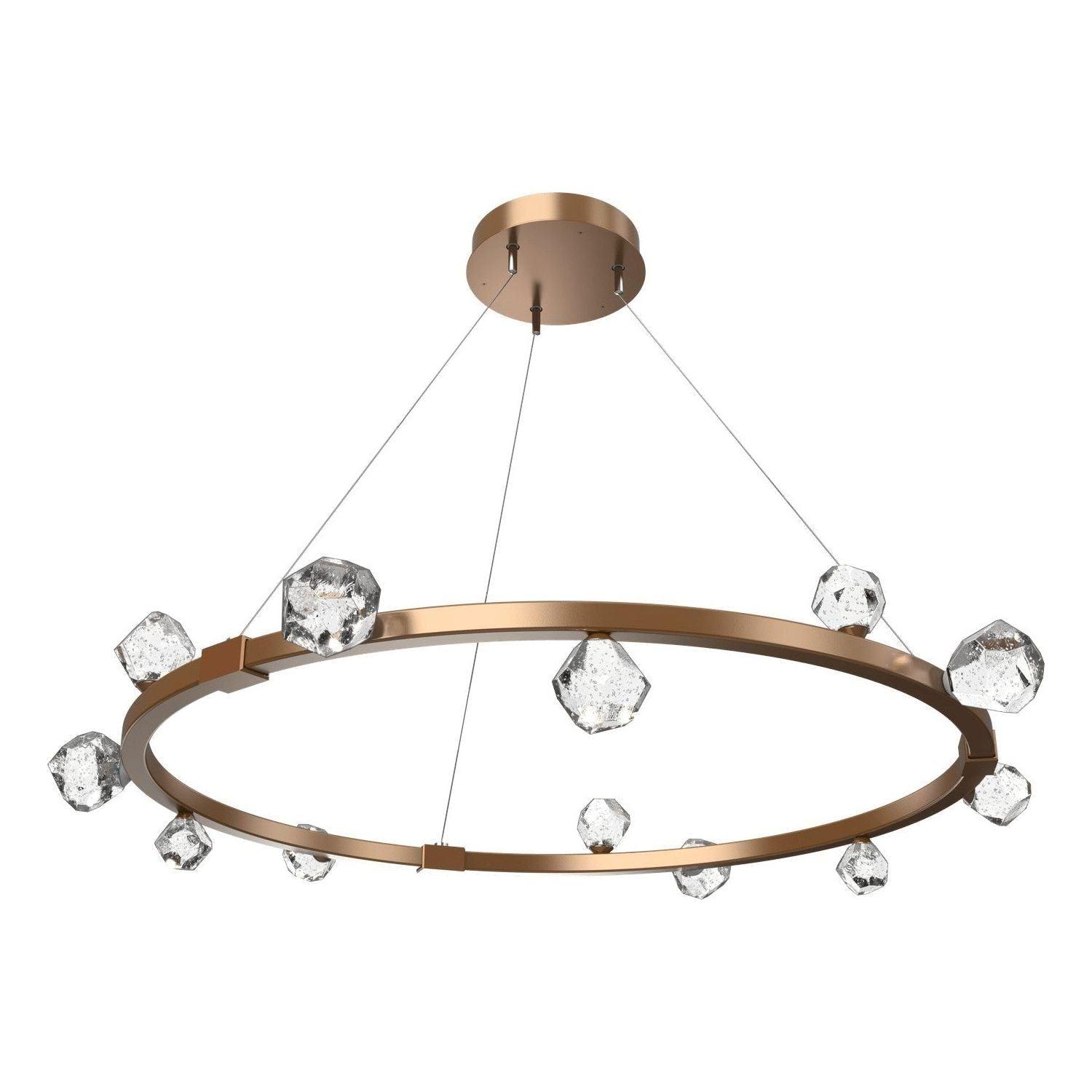 Hammerton Studio - Stella LED Chandelier - CHB0070-40-NB-CZ-CA1-L3 - Canada Light Shop