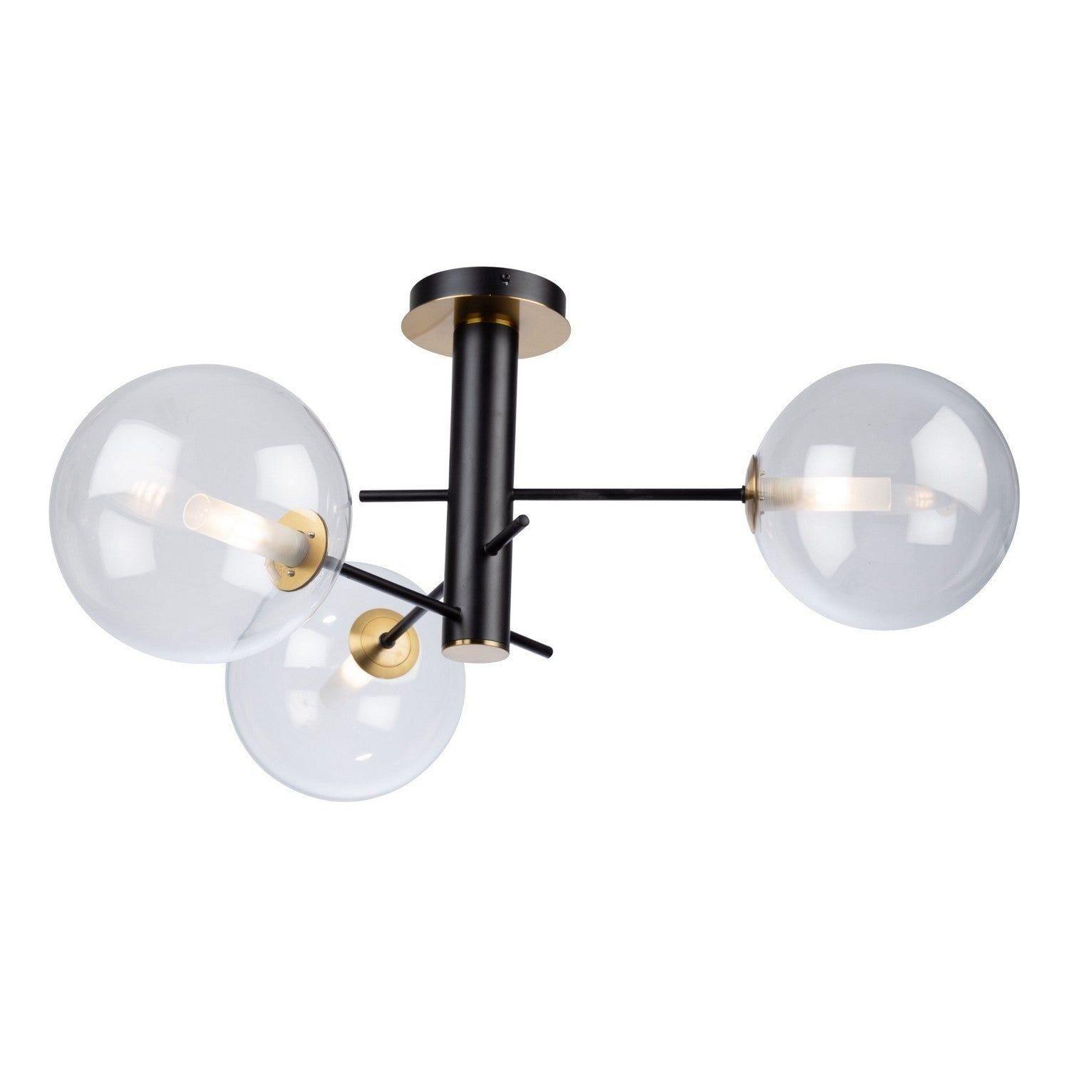 Artcraft Lighting - Aurelia Semi-Flush Mount - AC11763VB - Canada Light Shop