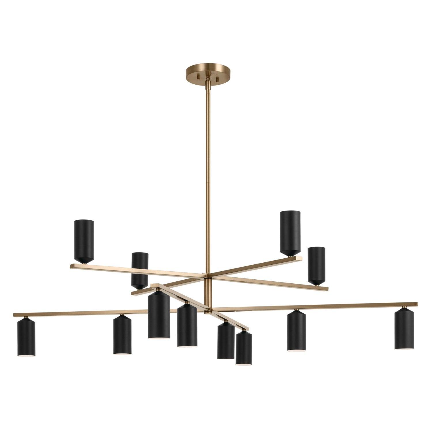 Kichler - Gala LED Chandelier - 52533CPZBK - Canada Light Shop