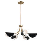 Kichler - Arcus Chandelier/Semi Flush - 52558CPZBK - Canada Light Shop