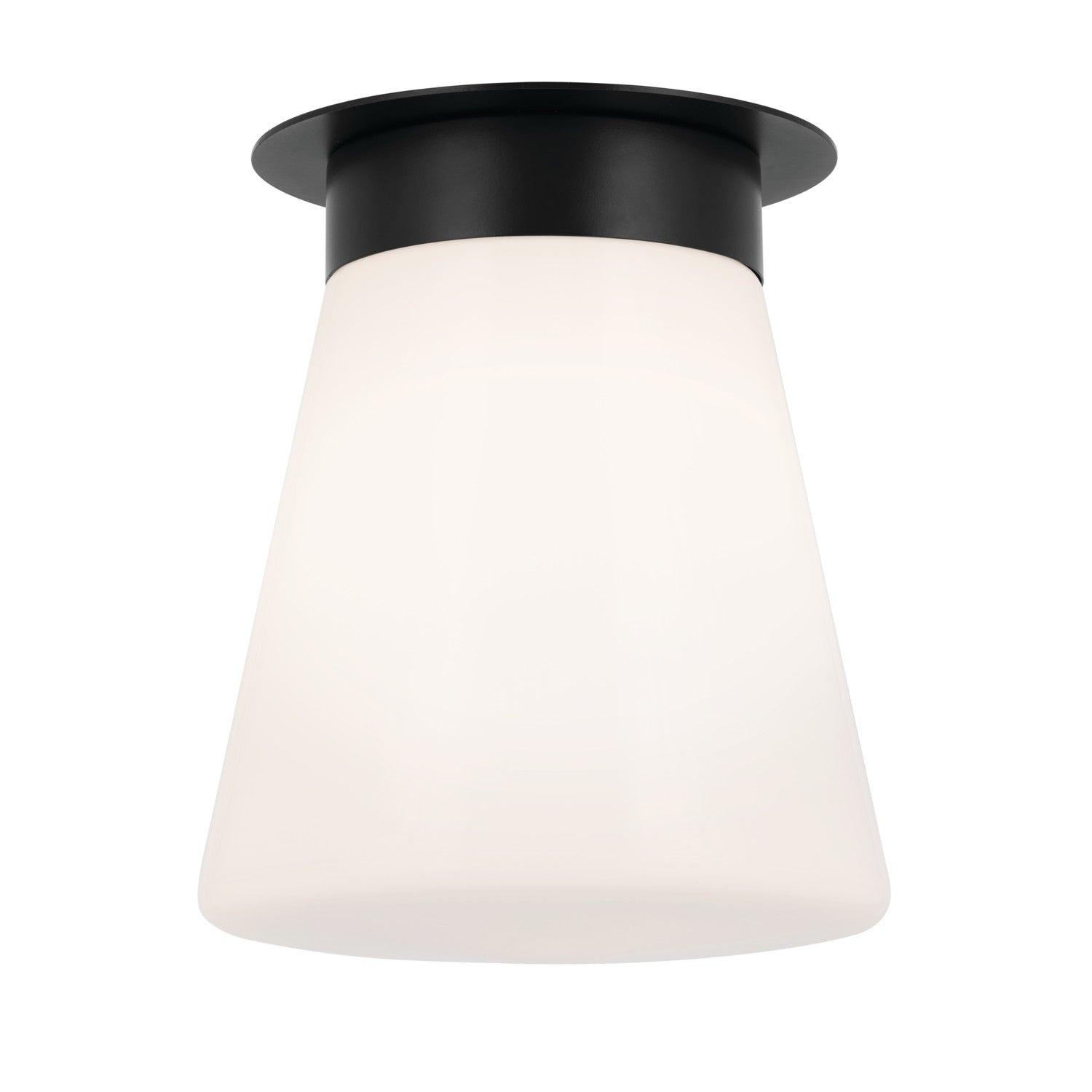 Kichler - Albers Cone Flush Mount - 52585BK - Canada Light Shop