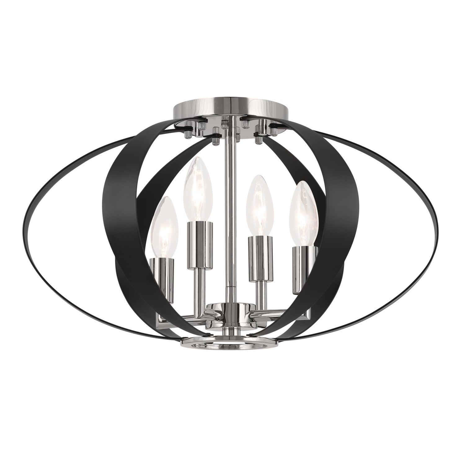 Kichler - Cecil Flush Mount - 52588PN - Canada Light Shop