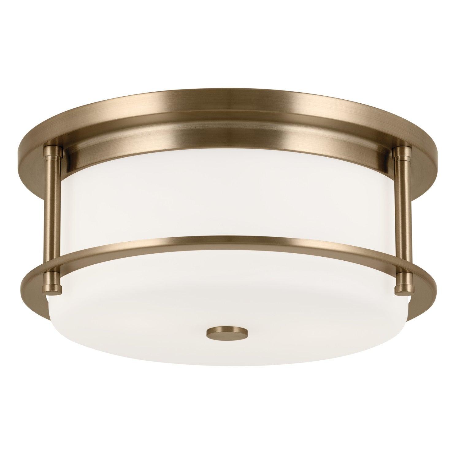 Kichler - Brit Flush Mount - 52595 - 52595CPZ - Canada Light Shop