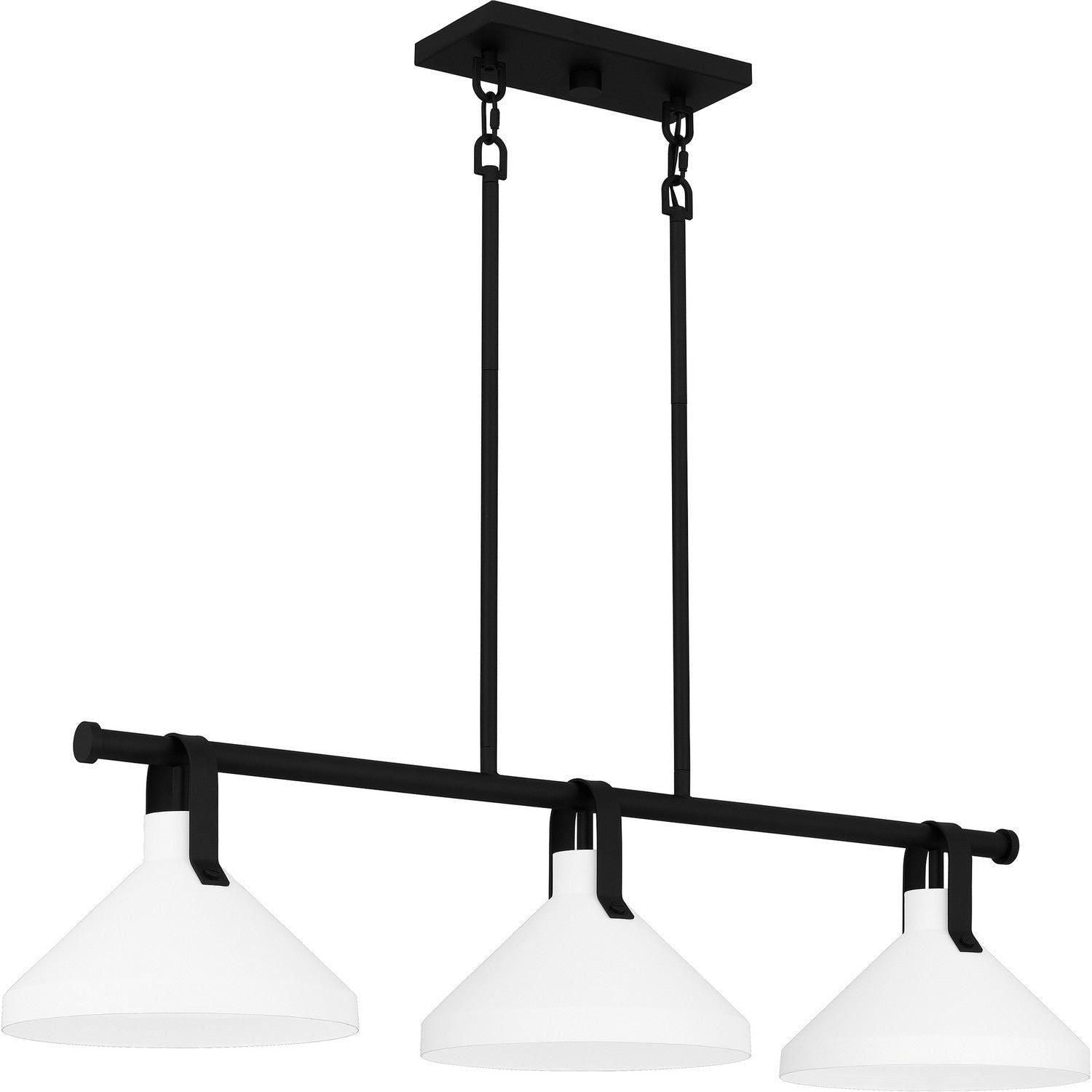 Quoizel - Brink Linear Chandelier - BIK338MBK - Canada Light Shop